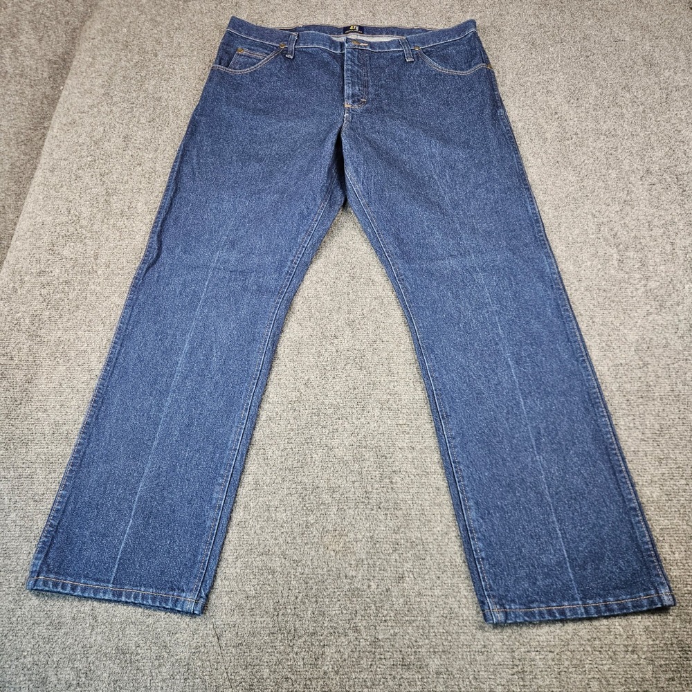 Wrangler 47MWZ Premium Performance Cowboy Cut Jeans Dark Wash Mens 38x30